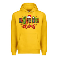 Lemon christmas nonnie claus Premium Hoodie - FaDigitalArtStudio