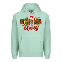 Seafoam christmas nonnie claus Premium Hoodie - FaDigitalArtStudio