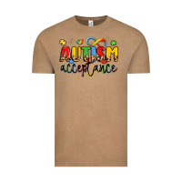 Vintage Coffee autism acceptance Vintage Tee - LillyAllenDesigns