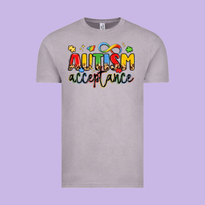 Autism Acceptance Vintage Tee Designed By Lillyallendesigns