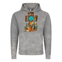 Cloud Rock fall cross Vintage Hoodie - BundleAndBundleShop