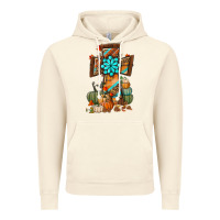 Vintage Artic fall cross Vintage Hoodie - BundleAndBundleShop