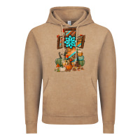 Vintage Coffee fall cross Vintage Hoodie - BundleAndBundleShop