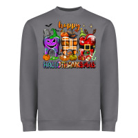 Storm Happy Hallothanksmas teeth Heavyweight Sweatshirt - texasbilliewilder