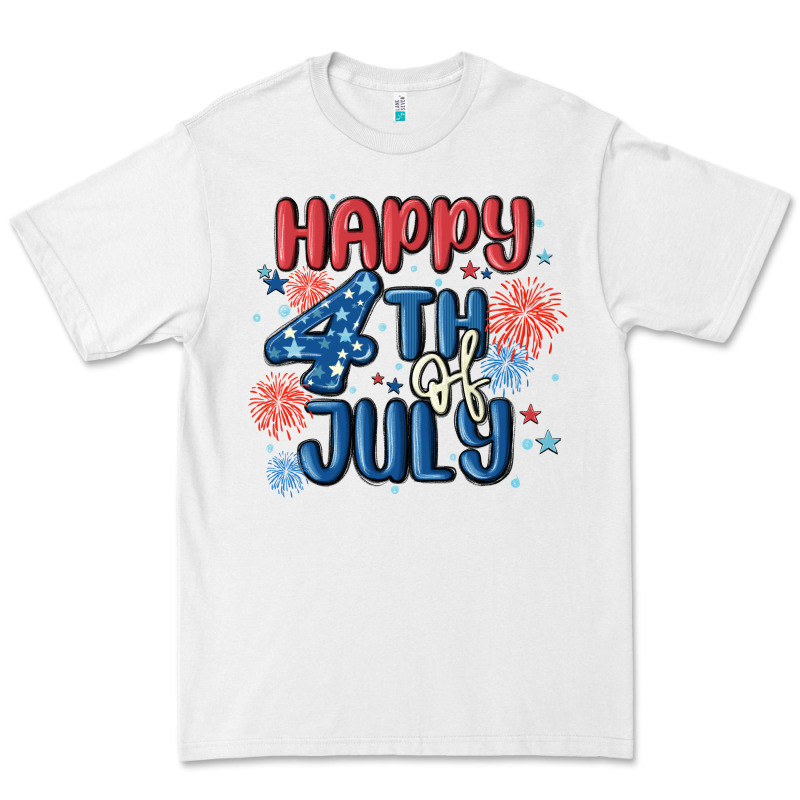Happy 4th Of July Premium Tee by MaliasSmallBusiness | Teevron
