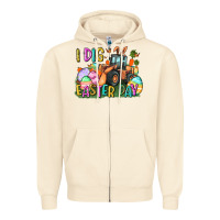Sandshell I dig Easter Day Zipper Hoodie - CowGirlArtShop