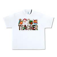 White teacher christmas Urban Heavy Tee - JahusDesignShop