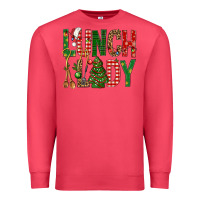 Cardinal Lunch Lady Christmas Premium Sweatshirt - BundleAndBundleShop