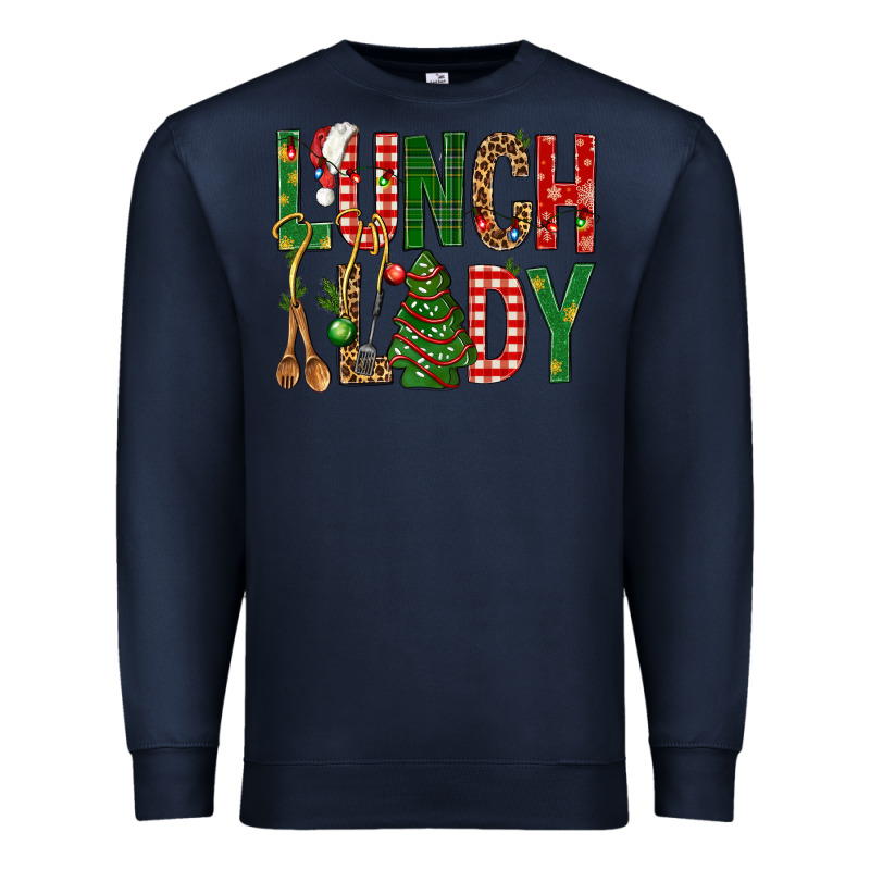 Lunch Lady Christmas Premium Sweatshirt by BundleAndBundleShop | Teevron