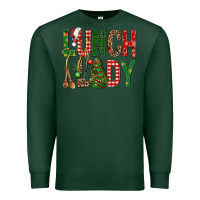 Sports Green Lunch Lady Christmas Premium Sweatshirt - BundleAndBundleShop