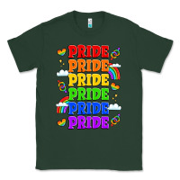 Sports Green rainbow pride celebration Classic Tee - LillyAllenDesigns