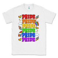 White rainbow pride celebration Classic Tee - LillyAllenDesigns