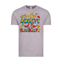 Vintage Zinc see the ability not the disability Vintage Tee - LillyAllenDesigns
