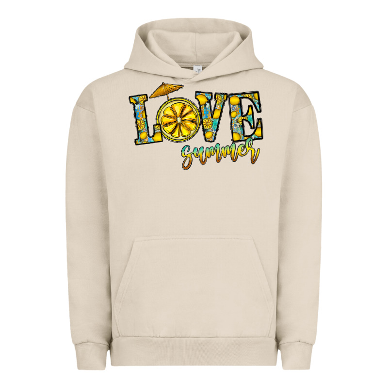 Love Summer Urban Hoodie by CowhideDigitalArt | Teevron