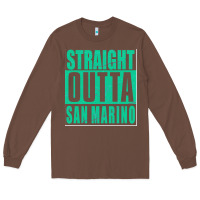 Chestnut Straight Outta San Marino Long Sleeve Tee - Bettercallsaul