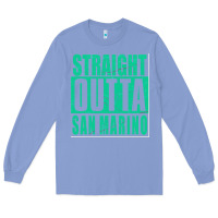 Colony Blue Straight Outta San Marino Long Sleeve Tee - Bettercallsaul