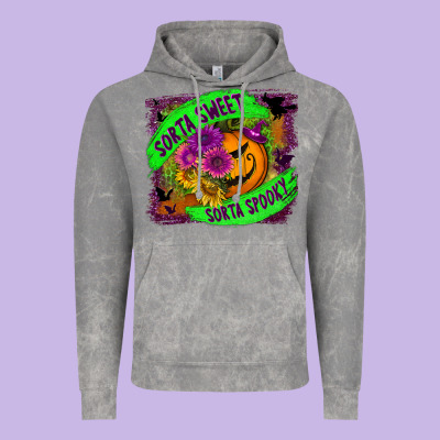Sorta Sweet Spooky Vintage Hoodie Designed By Bundleandbundleshop