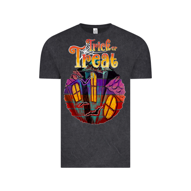 Trick Treat Black Vintage Tee by JahusDesignShop | Teevron