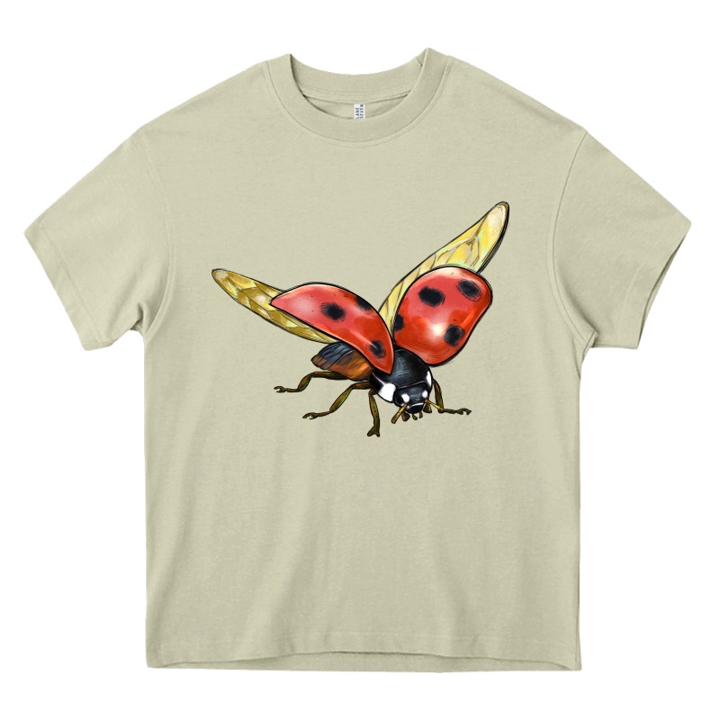Ladybug Flying Heavy Core Tee by LillyAllenDesigns | Teevron