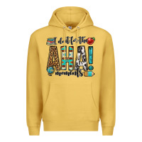 Antique Gold i do it for the aha moments teacher Premium Hoodie - OliviaCreatesArt