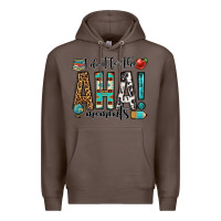 Coffee i do it for the aha moments teacher Premium Hoodie - OliviaCreatesArt