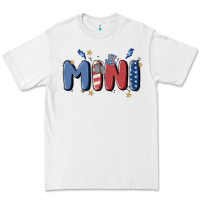 White 4th july mini Premium Tee - MaliasSmallBusiness