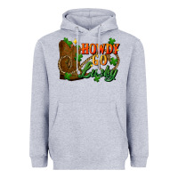 Heather Grey Howdy go lucky st. patricks day Heavyweight Hoodie - FaDigitalArtStudio