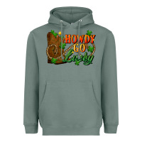 Sage Howdy go lucky st. patricks day Heavyweight Hoodie - FaDigitalArtStudio