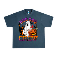 Midnight Navy Boo Boo Crew Nurse Urban Heavy Tee - LillyAllenDesigns