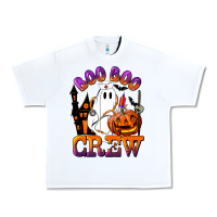 White Boo Boo Crew Nurse Urban Heavy Tee - LillyAllenDesigns