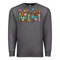 Charcoal Heather Easter Mini Premium Sweatshirt - BundleAndBundleShop