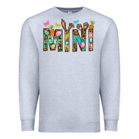 Heather Grey Easter Mini Premium Sweatshirt - BundleAndBundleShop