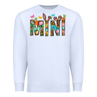 White Easter Mini Premium Sweatshirt - BundleAndBundleShop