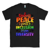 Black inspirational words in rainbow colors Classic Tee - LillyAllenDesigns