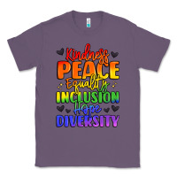Lavender inspirational words in rainbow colors Classic Tee - LillyAllenDesigns
