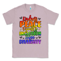 Lilac inspirational words in rainbow colors Classic Tee - LillyAllenDesigns
