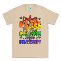 Mushroom inspirational words in rainbow colors Classic Tee - LillyAllenDesigns