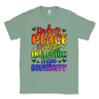 Sage inspirational words in rainbow colors Classic Tee - LillyAllenDesigns