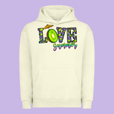 Love Summer Urban Hoodie Designed By Cowhidedigitalart