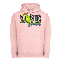 Pigment Salmon love summer Urban Hoodie - CowhideDigitalArt