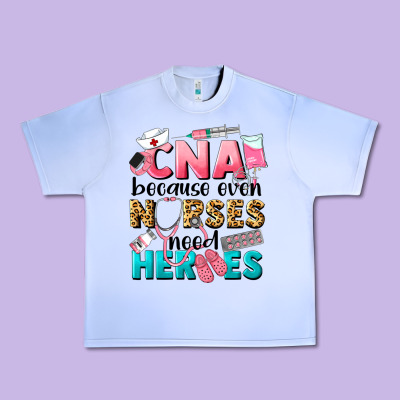Western Cna Because Nurses Need Heroes Urban Heavy Tee Designed By Lillyallendesigns