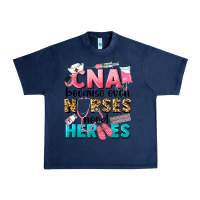 Navy Western CNA Because Nurses Need Heroes Urban Heavy Tee - LillyAllenDesigns