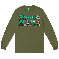 Army Green soccer mama Long Sleeve Tee - Jasminsmagicworld