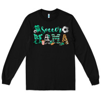 Black soccer mama Long Sleeve Tee - Jasminsmagicworld