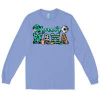 Colony Blue soccer mama Long Sleeve Tee - Jasminsmagicworld