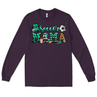 Plum soccer mama Long Sleeve Tee - Jasminsmagicworld
