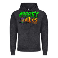 Vintage Black spooky vibes Vintage Hoodie - BundleAndBundleShop