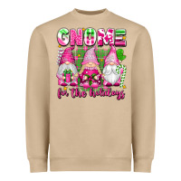 Mushroom gnome for the holidays Heavyweight Sweatshirt - texasbilliewilder