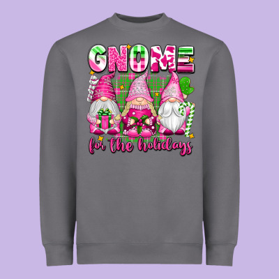 Gnome For The Holidays Heavyweight Sweatshirt Designed By Texasbilliewilder