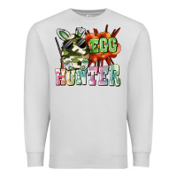 Dove Grey egg hunter Premium Sweatshirt - FaDigitalArtStudio